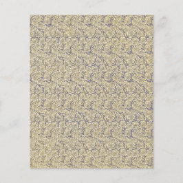 Vintages Blumendruckpapier