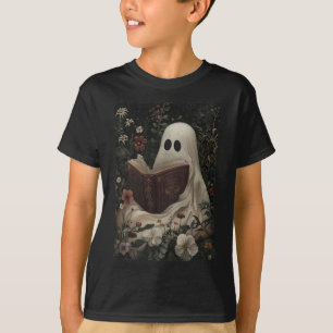 Vintages Blumengastbuch Halloween Costum T-Shirt