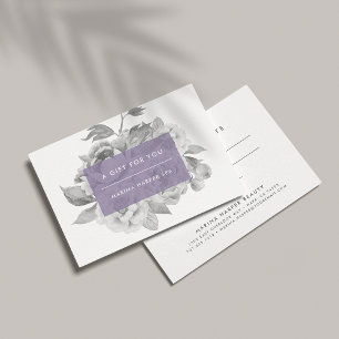 Vintages Blumengeschenk Lilac