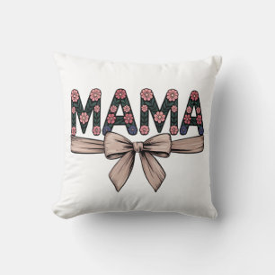 Vintages Blumengeschenk "MAMA" Muttertag, Niedlich Kissen
