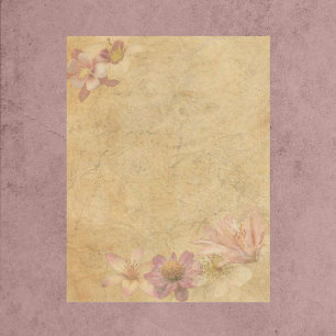 Vintages Blumenhandbuch