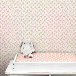 Vintages Blumenminimum Botanisches Hübsches Schlaf Tapete