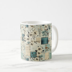Vintages Blumenmuster (2) Kaffeetasse