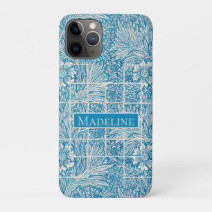 Vintages Blumenmuster, blau und weiß Case-Mate iPhone Hülle