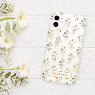 Vintages Blumenmuster Case-Mate iPhone Hülle