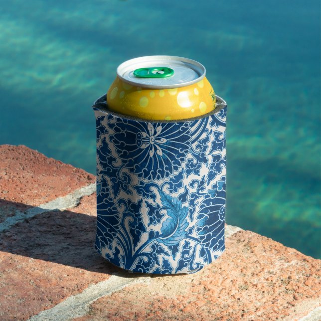 Vintages Blumenmuster Dosenkühler (In Situ Pool)