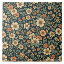 Vintages Blumenmuster