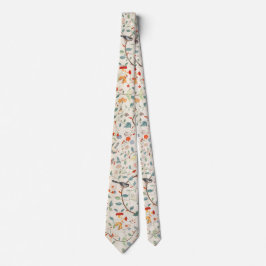 Vintages Blumenmuster Krawatte