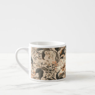 Vintages Blumenmuster Spezielle Tasse