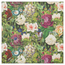 Vintages Blumenmuster Stoff