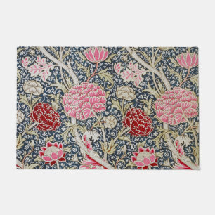 Vintages Blumenmuster, William Morris Fußmatte