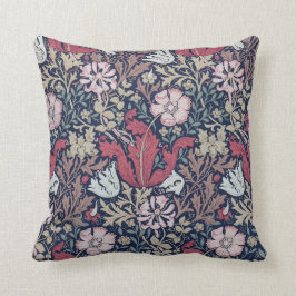 Vintages Blumenmuster, William Morris Kissen