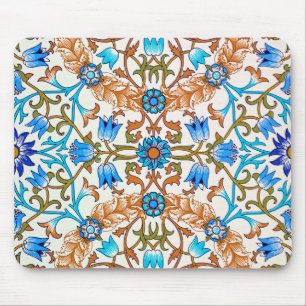 Vintages Blumenmuster, William Morris Mousepad