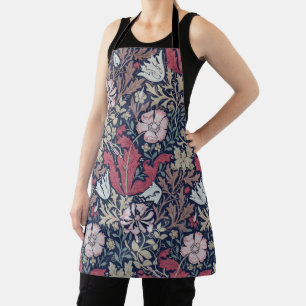 Vintages Blumenmuster, William Morris Schürze