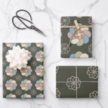 Vintages Blumenpapier