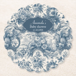 Vintages Blumenstrauß Untersetzer