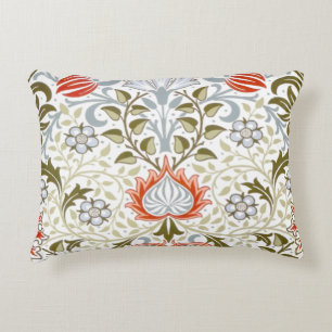 Vintages Blumenwallpaper von William Morris (1879) Dekokissen