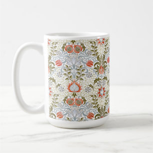 Vintages Blumenwallpaper von William Morris (1879) Kaffeetasse