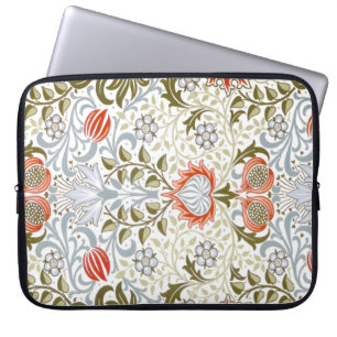 Vintages Blumenwallpaper von William Morris (1879) Laptopschutzhülle