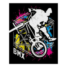 Vintages Bmx Bike - Bmx Poster - Bmx Apparel