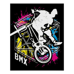 Vintages Bmx Bike - Bmx Poster - Bmx Apparel