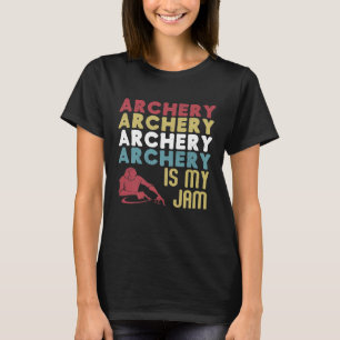 Vintages Bogenschießen ist mein Spaß Sport Athlete T-Shirt