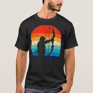 Vintages Bogenschießgeschenk T-Shirt