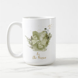 Vintages Bohemisches Weihnachtsgebäck Kaffeetasse