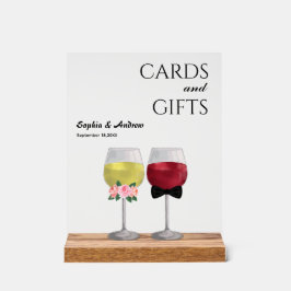 Vintages Boho Dinner Empfang Lucca Weinhochzeit Acrylschild