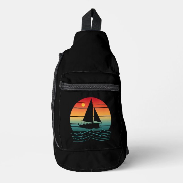 Vintages Boot Crossbody Bag (Vorderseite)