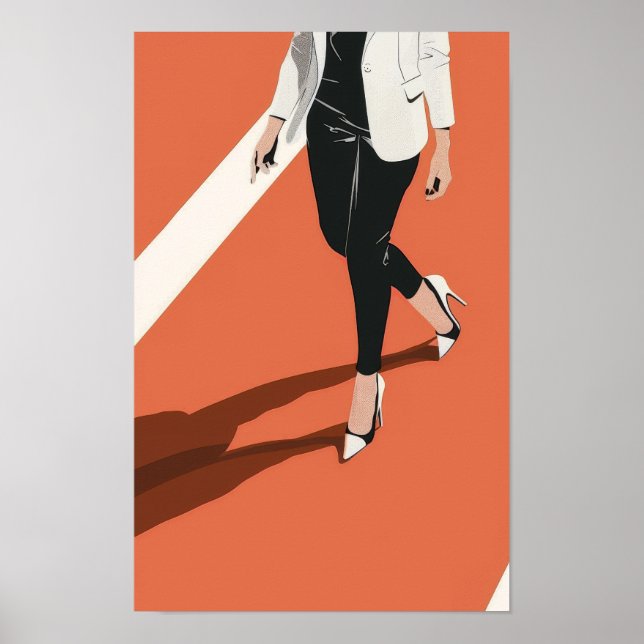 Vintages botanisches Illustrationspopster Poster (Vorne)