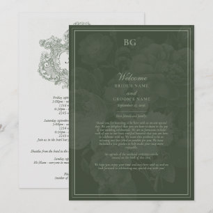 Vintages botanisches Party Hochzeitstag