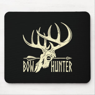Vintages Bow Hunter Amerikanisches Hirschjagdgesch Mousepad