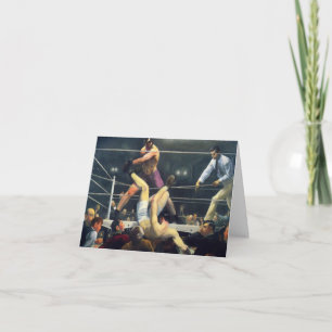 Vintages Boxen aus dem Jeder Anlass von 1924 Karte