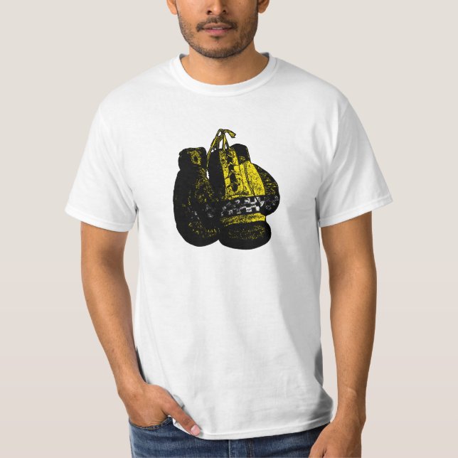 Vintages Boxhemd New York T-Shirt (Vorderseite)