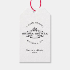 Vintages Brautparty Geschenkanhänger