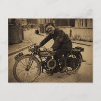 Vintages britisches Motorrad Anfang der 1900er Jah