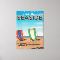 Vintages britisches Reiseplakat für die Seele.
