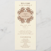 Vintages Buchmotif Wedding