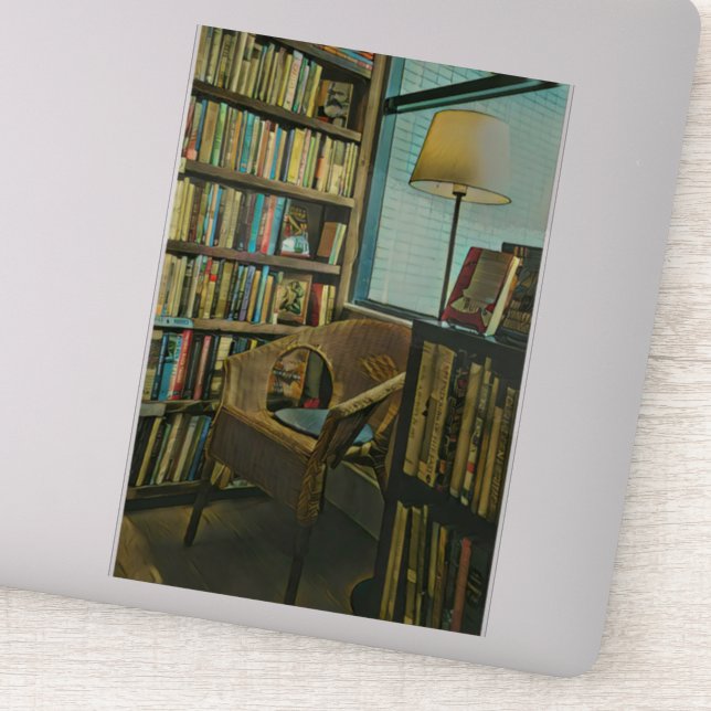 Vintages Buchwerk Aufkleber (Detail)