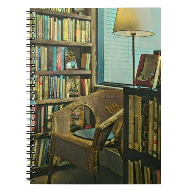 Vintages Buchwerk Notizblock (Vorderseite)