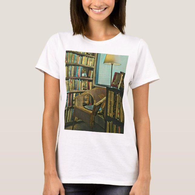 Vintages Buchwerk T-Shirt (Vorderseite)