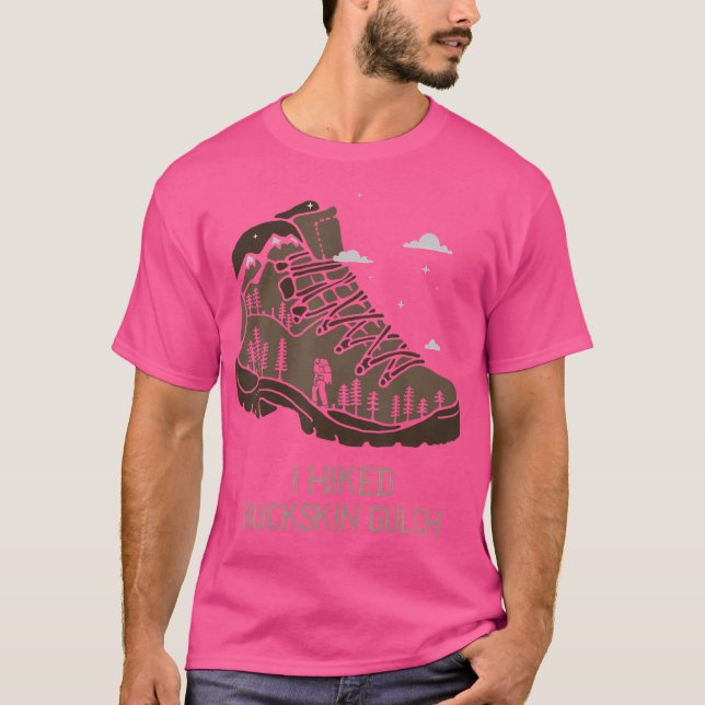 Vintages Buckskin Gulch Camping Wanderboot Tshir T-Shirt (Vorderseite)