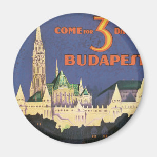 Vintages Budapest Magnet