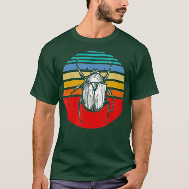 Vintages Bug Nature Lover Insekt T-Shirt (Vorderseite)