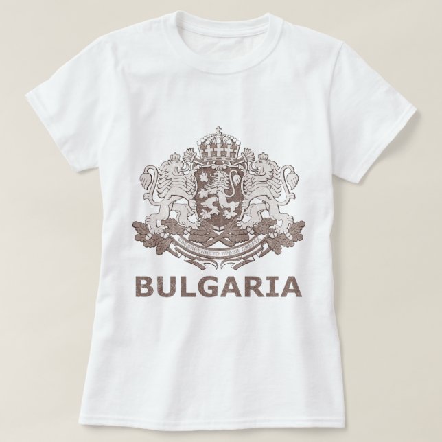 Vintages Bulgarien T-Shirt (Design vorne)