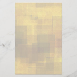 Vintages buntes abstraktes geometrisches der Kunst Briefpapier