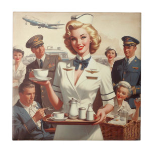 Vintages Button Fliese