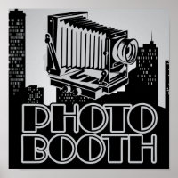 Vintages Camera-Foto-Poster der 20er Jahre