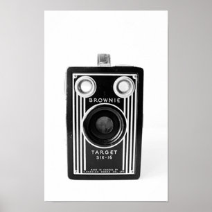 Vintages Camera-Image-Poster Poster